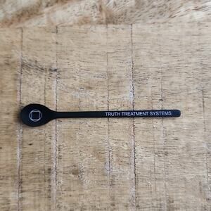 TRUTH TREATMENT SYSTEMS Perfect Dose Spoon Metal Black